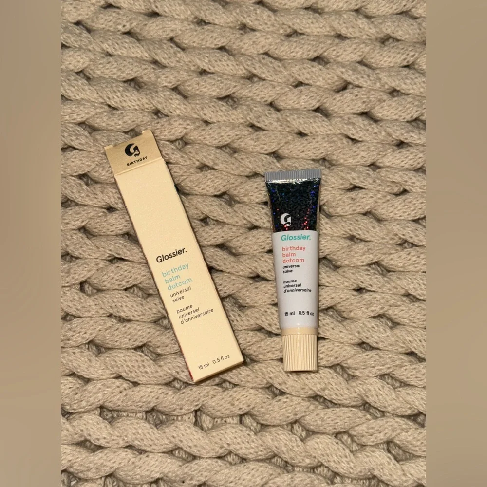 “Birthday” Balm Dotcom Lip Balm and Skin Salve — Glossier - Picture 2 of 8